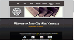 Desktop Screenshot of intercitysteel.com